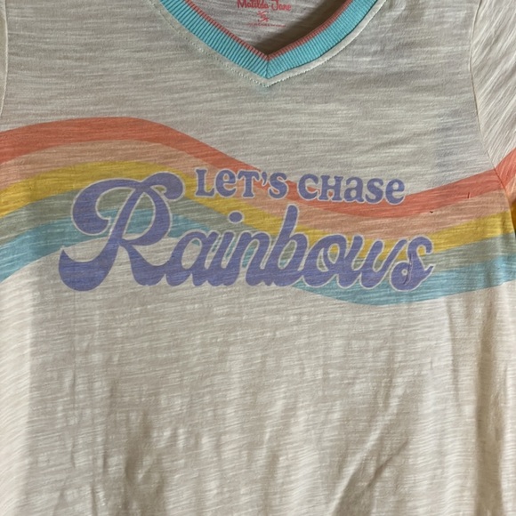 NWT Chasing Rainbows Tee by Matilda Jane - Picture 2 of 3